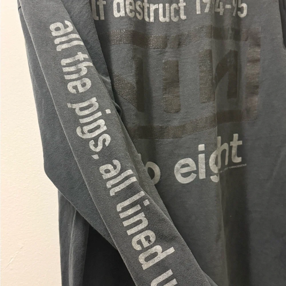 Vintage rare 1994 Nine Inch Nails NIN
Downward Spiral Long Sleeve XL T-Shirt - Picture 4 of 5